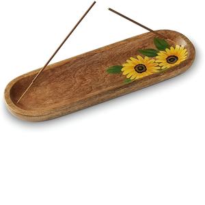 Porte-bâtons d'encens en bois fabriqué à la main porte-parfum nouveau Style brûleur d'encens pour la décoration de la maison et de la chambre - Product Image 3