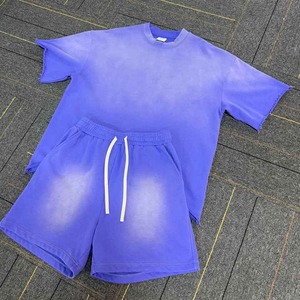 Ensemble T-shirt et short surdimensionné personnalisé, streetwear pour hommes, fabricant, impression de logo personnalisée - Product Image 6