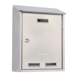Cassetta Postale Inox Art. 3100x Con 2 Chiavi. Dimensioni Cm 25x10x30h - Product Image 1