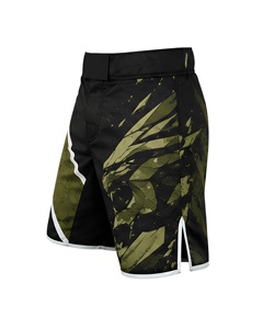 Pantalones Cortos de MMA Personalizados con Logotipo, Diseño Personalizado, 100% Poliéster, Ajuste Cómodo, Pantalones Cortos de Artes Marciales Mixtas para Hombre - Product Image 4
