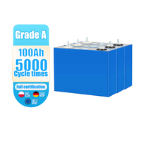 Sel Baterai Lifepo4 PL STOCK Calb Rept Lishen Catl 3.2v 100ah, 200Ah, 314Ah, 280Ah, Baterai Lithium Ion 12v 100ah