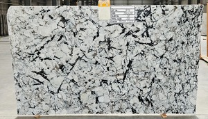 Granit blanc artic de qualité supérieure pour dalle cuisine salle de bain extérieur poli adouci surface antique sablée naturelle - Product Image 2