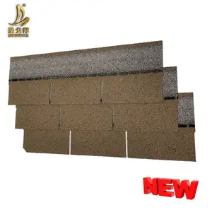 Self Adhesive Bitument Roof Materials Composition 3 Tab Asphalt Roofing Shingles And Felt In Roll For Plywood House Projects