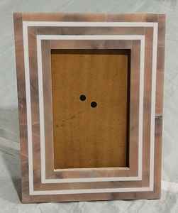 Marco de Fotos de Resina de Lujo con Incrustaciones, Arte Hecho a Mano, Decoración para Oficina y Regalos |   Artesanía de Diseño Único - Product Image 1