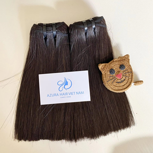 ผมมนุษย์แท้แบบทอเป็นลอนธรรมชาติแบบไม่ผ่านการทำ100% ผมคนจากเวียดนาม - Product Image 4