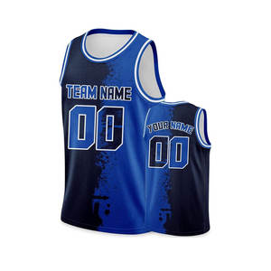 Ensemble de maillots de basket-ball d'été pour hommes Vente en gros Jeux d'entraînement spécifiques avec impression par sublimation Nom Logo Option - Product Image 3