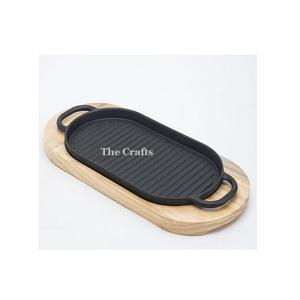 จานร้อนทำจากไม้และเหล็กสำหรับร้านอาหารและโรงแรม - Product Image 4