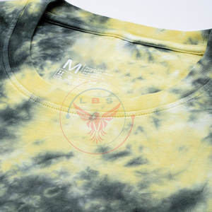 Camisetas Personalizadas con Logotipo, Teñidas con Técnica Tie Dye, de Poliéster/Algodón, Transpirables, Ecológicas y Ligeras, al por Mayor - Product Image 5