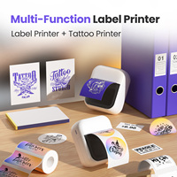 Impresora Térmica Portátil Mini C50 Luckjingle Personalizada de 200dpi en Existencia para Impresión de Etiquetas, Tatuajes y Fotos