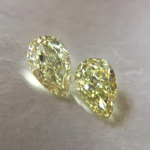 Fancy marrón verdoso amarillo Natural 1,08 Ct corte de pera VS2 claridad IGI certificado 100% diamantes sueltos Naturales de La India OEM ODM - Product Image 1