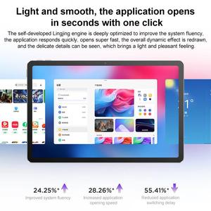 <span class=keywords><strong>Tablette</strong></span> Lenovo Xiaoxin Pad 11 pouces avancée, 6 Go de RAM, 128 Go de stockage, Android 15, MediaTek Dimensity 6300 Octa Core, écran 2560x1600 90 Hz - Product Image 5