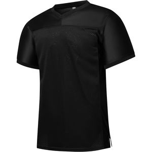 Venta al por mayor camisetas de fútbol americano con poliéster de alta calidad/Spandex con tela de malla de secado rápido y transpirable para uso casual - Product Image 1