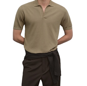 Polo de algodón suave para hombre, diseño elegante, perfecto para negocios y ropa informal - Product Image 1