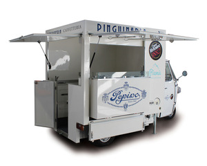 Tricycle Électrique Food Truck, Chariot de Restauration Mobile, Véhicule de Restauration de Rue à Trois Roues, Van pour Café, Pizza, Tacos, Glaces, Résistant à la Rouille, Garantie 5 Ans - Product Image 5