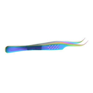 แหนบต่อขนตา Royal Tweezers ระดับมืออาชีพ ทำจากสแตนเลสสตีล รับทำโลโก้ ปลายเรียบ/หยัก ขนาด 12-14 มม. ทนทาน - Product Image 5