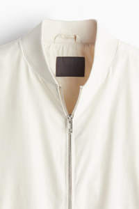 Manteau de printemps en nylon de taille décontractée blouson d'aviateur logo personnalisé veste de baseball imperméable pour hommes vêtements - Product Image 5