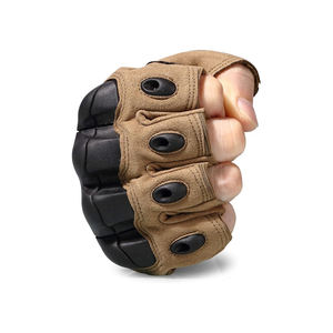 Sports de plein air course demi-doigts gants de cyclisme utilitaire mitaines Motocross gant de sport anti-dérapant gants de course - Product Image 2