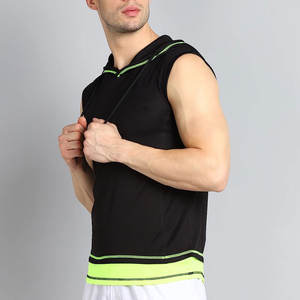 Sweats à capuche personnalisés à la mode pour hommes HAUTE QUALITÉ Nouvelle arrivée Polyester blanc Logo personnalisé Sweats à capuche unis de style décontracté - Product Image 2