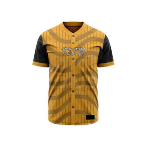 Uniformes de Béisbol Deportivos de Fabricación Propia, Conjuntos Personalizados en Color, Alta Calidad, Transpirables, Tallas Grandes para Adultos, 100% Poliéster - Product Image 5