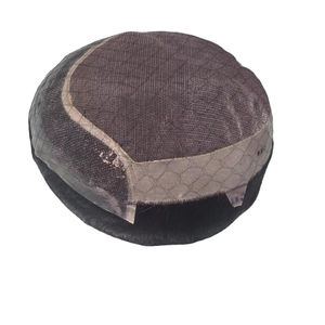 Men's 100% Human Hair <b>Toupee</b> Wig Prosthesis Indian Remy Hair Styles Include Kinky Straight Deep Wave Water Wave From Bangladesh - Product Image 1