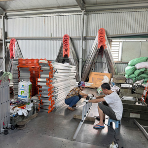 Bon prix Échelle pliable portable à 3 marches en acier inoxydable Tabouret d'escalade pour l'extérieur et l'entrepôt - Product Image 4