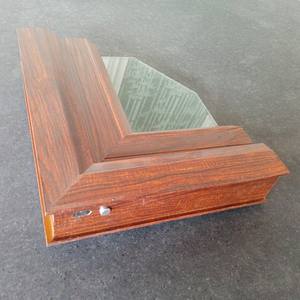 Profil en aluminium en bronze standard d'extrusion de Shalumi pour la porte et la fenêtre disponibles à la taille personnalisable - Product Image 2