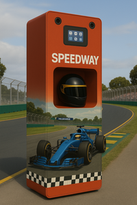 Nueva condición EE. UU. Comercial eléctrico niebla máquina expendedora casco equipo de limpieza en condiciones - Product Image 4