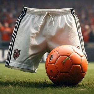 Pantalones cortos de fútbol de entrenamiento de verano unisex, pantalones cortos de fútbol de entrenamiento con cordón ajustable - Product Image 2