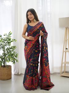 Kashmiri <strong>Weaving</strong> Multiple Color Thread <strong>Weaving</strong> Pure Zari <strong>Weaving</strong> for Online Sale - Product Image 4