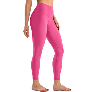 เลกกิ้งโยคะเอวยางยืดระบายอากาศได้ดีโลโก้ออกแบบได้ตามต้องการ - Product Image 1