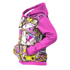 Pull à capuche d'hiver décontracté pour hommes 100% coton Nouveau dernier design Impression par sublimation thermique pour adultes - Product Image 5