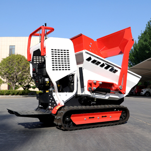 Selbstladender 800-kg-Diesel-Hydraulik-Raupen-Minidumper China 500 kg 800 kg mit Hebevorrichtung und Kran zum Verkauf - Product Image 2