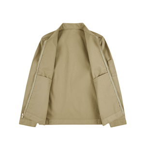 High Quality Men's Winter <b>Work</b> <b>Jacket</b> Custom Brushed Cotton <b>Canvas</b> XL Size Oversize Double-Entry Cargo Pockets High Street Hood - Product Image 3