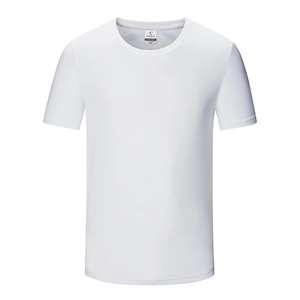T-shirt d'été léger et respirant en polyester taille américaine 100% évacuant l'humidité T-shirt à manches courtes par sublimation pour hommes - Product Image 1