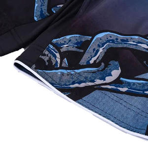 Profesional de alta calidad de peso ligero personalizado Logo de impresión elegante mejor diseño Fighting Wear MMA Shorts para hombres - Product Image 6