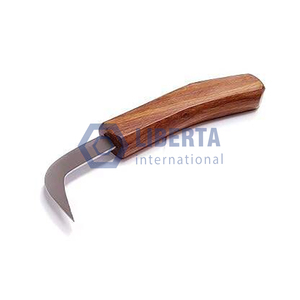 Reusable Stainless Steel Veterinary Instrument Hoof <b>Picks</b> with Wooden <b>Handle</b> Shoe Scraper in All Kinds & Qualities Available - Product Image 3