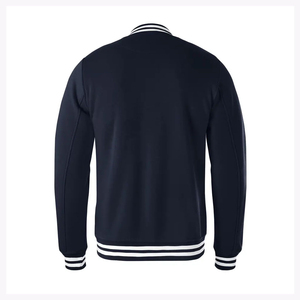 Man <b>Jacket</b> Hot Sale <b>Retro</b> Sleeves Wool <b>Leather</b> Varsity <b>Jacket</b> for Men Letterman <b>Jackets</b> Custom logo Embroidery Hooded Varsity - Product Image 4