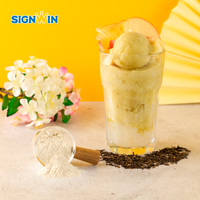 SIGNWIN Poudre de glace au thé vert au jasmin pour enfants et adultes