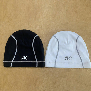 Gorro de Ciclismo y Montañismo con Logotipo Reflectante Personalizado, Forrado de Satén, para Ciclismo, Senderismo, Gorro Tipo Beanie - Product Image 1