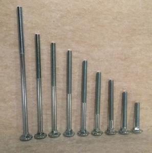 Pernos de Carro DIN 603 de Acero Inoxidable 304 con Tuercas para Fabricación OEM y Aplicaciones de Fijación Industrial - Product Image 3