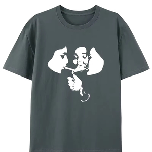 Men's Short Sleeve Summer <b>T</b>-<b>Shirts</b> Red and <b>Black</b> Line Print Stock,Bulk Clothes,Mix Clothes Bale ,Used Clothes - Product Image 1