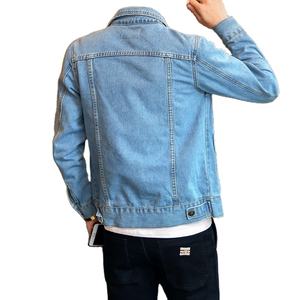 Chaquetas Vaqueras de Moda para Hombre, Novedad de 2023, Diseña tus Propias Chaquetas Vaqueras, Servicio OEM, Chaqueta Vaquera Personalizada para Hombre - Product Image 3