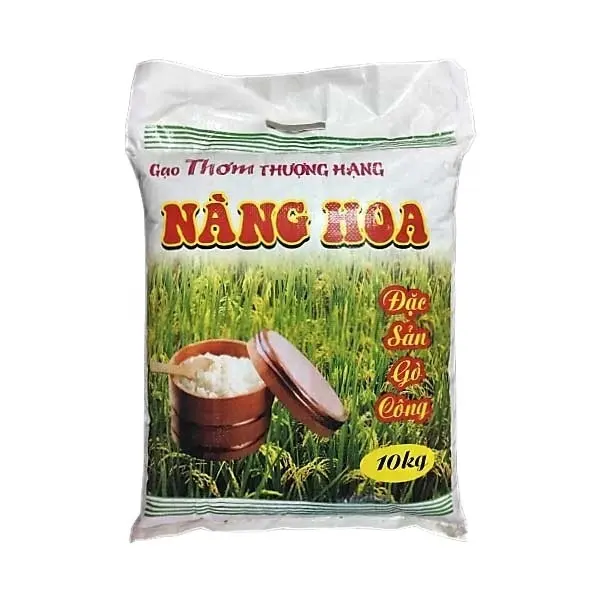 NANG HOA NANG HUONG RICEシンガポール香港台湾市場に適した柔らかく絹のような歯ごたえのある香りのよい長粒の白米