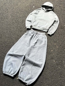 Tuta sportiva per bambini DRANOE con cappuccio e cerniera, manica lunga, in cotone, casual, per l'autunno, con stampa design, colore nero - Product Image 5