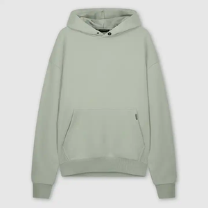 Couper et coudre le sweat à capuche pour hommes personnalisé bouffée impression logo surdimensionné Streetwear vintage sweats à capuche 400gsm polaire sweats à capuche pour hommes - Product Image 2