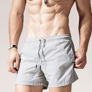 กางเกงขาสั้นกีฬาผู้ชายแบบลำลองสำหรับออกกำลังกาย วิ่ง หรือเล่นกีฬา มีกระเป๋า เอวยางยืด กันน้ำ และแห้งเร็ว ขายส่ง - Product Image 2