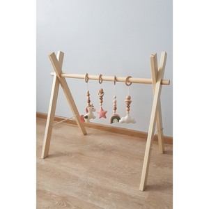 Blue Lotus offre l'équipement de gymnastique pour bébé en bois dur le plus vendu et de haute qualité fabriqué au Vietnam en 2024 - Product Image 2