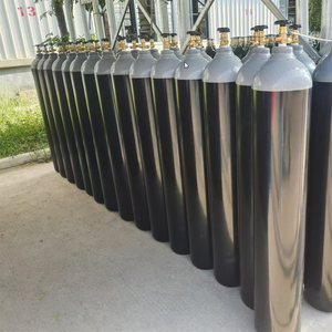 Hoogzuivere 99,9999% N2 geperste stikstofgas prijs 40L vulfles stikstofcilinder - Product Image 1