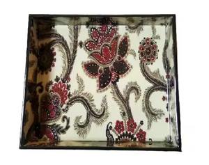 Plateau de service en bois imprimé émail pour une utilisation moderne en cuisine et à la salle à manger - Product Image 6