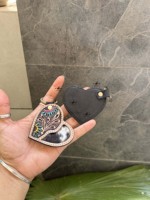 Llaveros de cuero de vaca de alta calidad, llaveros de cuero repujado hechos a mano, llavero con diseño único y elegante, llavero en oferta.